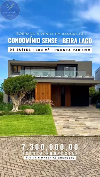 CONDOMÍNIO SENSE - SOBRADO BEIRA LAGO À VENDA COM DECKE JUNTO AO LAGO: 31ª foto da galeria de imagens do imóvel