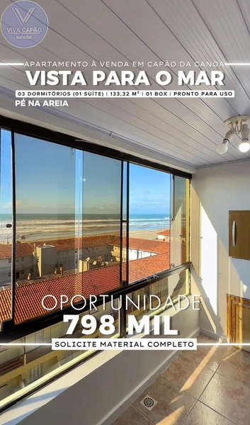 APARTAMENTO DE 03 DORMITÓRIOS NO  CENTRO COM VISTA PARA O MAR!!!: 16ª foto da galeria de imagens do imóvel