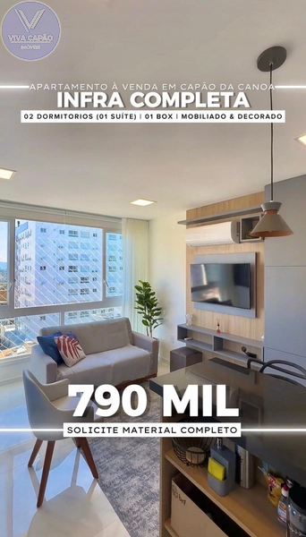 APARTAMENTO NOVO À VENDA NO CENTRO DE CAPÃO DA CANOA VISTA LIBERADA: 19ª foto da galeria de imagens do imóvel
