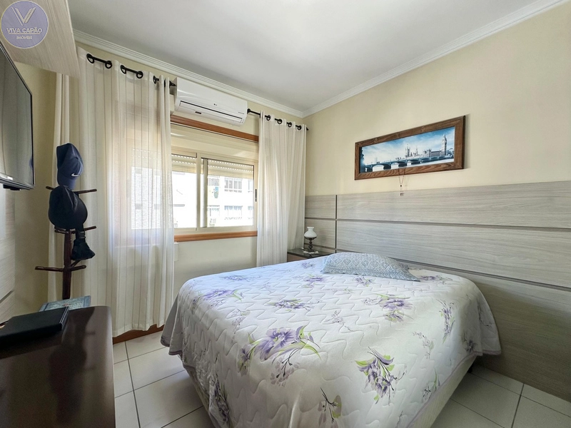 APARTAMENTO NO CORAÇÃO DA CIDADE, JUNTO AO MAR E COM SACADA AMPLA: 6ª foto da galeria de imagens do imóvel