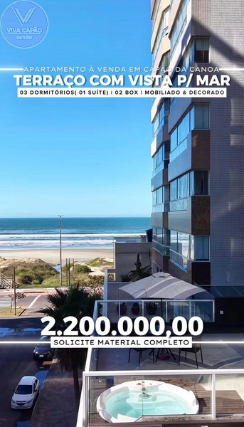 APARTAMENTO A VENDA COM VISTA PARA O MAR NO BAIRRO NAVEGANTES: 19ª foto da galeria de imagens do imóvel