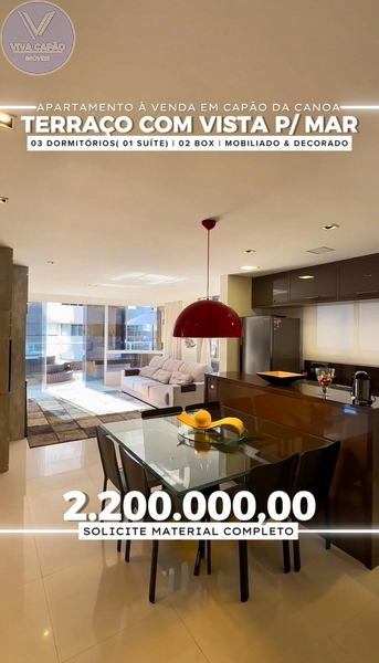APARTAMENTO A VENDA COM VISTA PARA O MAR NO BAIRRO NAVEGANTES: 13ª foto da galeria de imagens do imóvel
