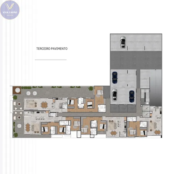 Zaira Residences – Modernidade e Conveniência em Capão da Canoa: 15ª foto da galeria de imagens do imóvel