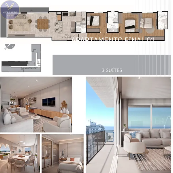 Zaira Residences – Modernidade e Conveniência em Capão da Canoa: 6ª foto da galeria de imagens do imóvel
