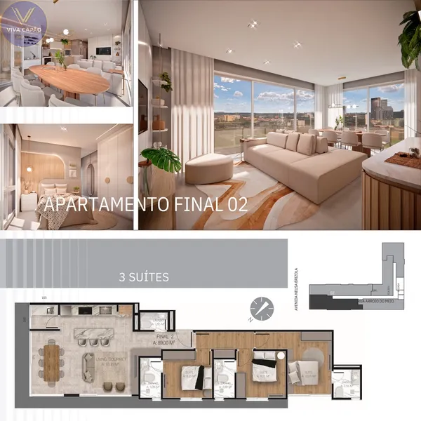Zaira Residences – Modernidade e Conveniência em Capão da Canoa: 7ª foto da galeria de imagens do imóvel