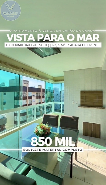 CAPÃO DA CANOA: APTO ENSOLARADO - VISTA MAR E SERRA, ÓTIMA LOCALIZAÇÃO: 21ª foto da galeria de imagens do imóvel