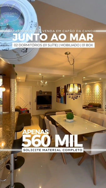 APARTAMENTO À VENDA NA BEIRA MAR: 3ª foto da galeria de imagens do imóvel