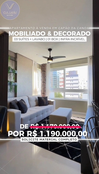 APARTAMENTO À VENDA EM CAPÃO DA CANOA!: 26ª foto da galeria de imagens do imóvel