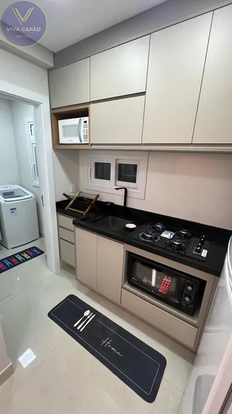 APARTAMENTO COMPLETO COM SUÍTE E SACADA FRENTE.: 5ª foto da galeria de imagens do imóvel
