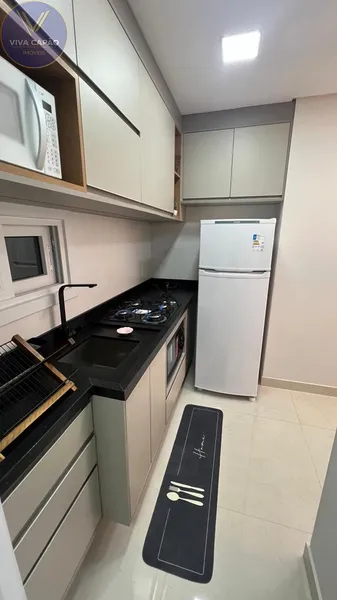 APARTAMENTO COMPLETO COM SUÍTE E SACADA FRENTE.: 6ª foto da galeria de imagens do imóvel