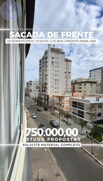 APARTAMENTO 02 DORMITÓRIOS À VENDA  EM CAPÃO DA CANOA: 3ª foto da galeria de imagens do imóvel