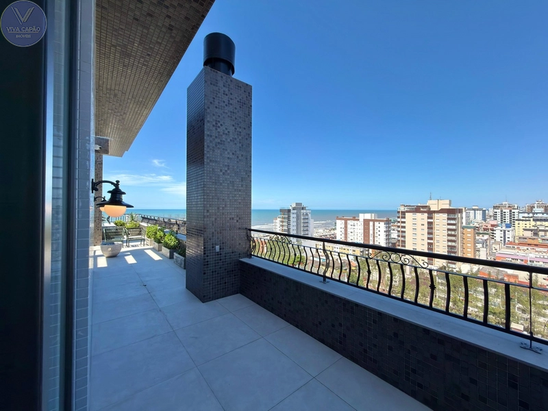 APARTAMENTO À VENDA EM CAPÃO DA CANOA COM SACADA DE FRENTE E VISTA MAR: 5ª foto da galeria de imagens do imóvel