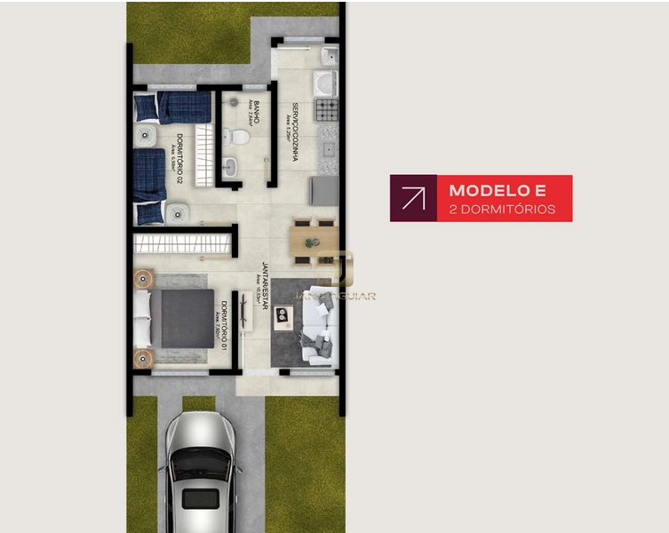 RESIDENCIAL SOLAR DOS PASSAROS EM ALVORADA: 10ª foto da galeria de imagens do imóvel