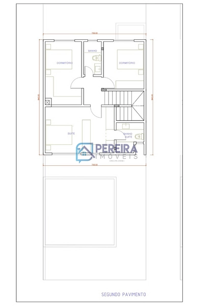 Casa na planta: 3ª foto da galeria de imagens do imóvel