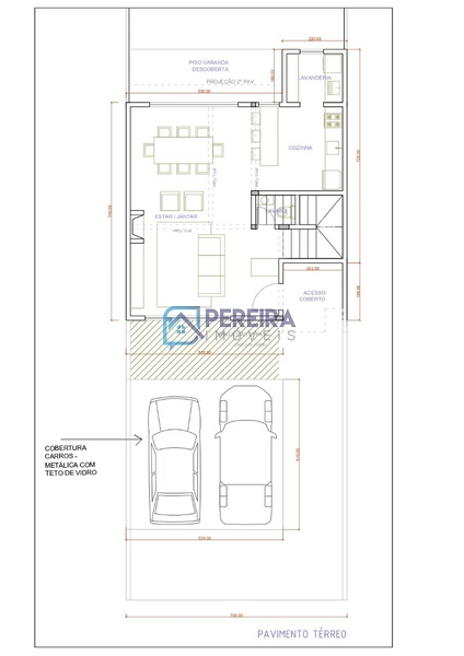 Casa na planta: 2ª foto da galeria de imagens do imóvel