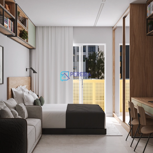Studio na planta: 8ª foto da galeria de imagens do imóvel