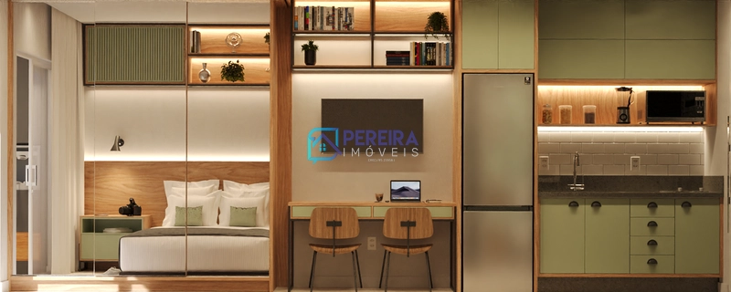 Studio na planta: 4ª foto da galeria de imagens do imóvel