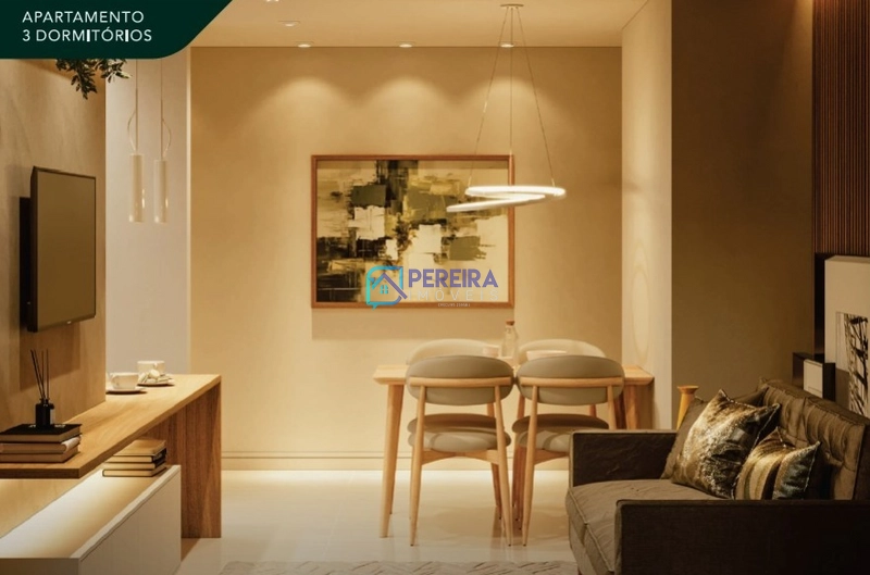 Apartamento na planta de 03 dormitórios: 2ª foto da galeria de imagens do imóvel