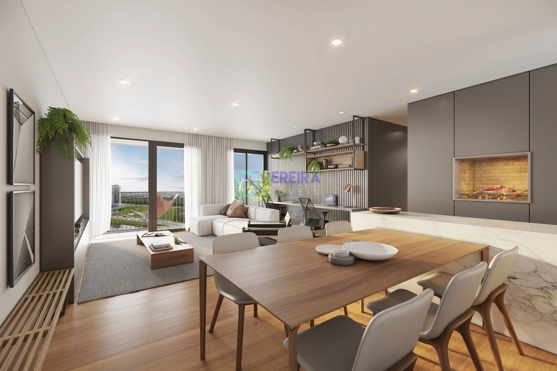 Apartamento na planta no Edifício Aires de Plaza - Parque Una: 1ª foto da galeria de imagens do imóvel