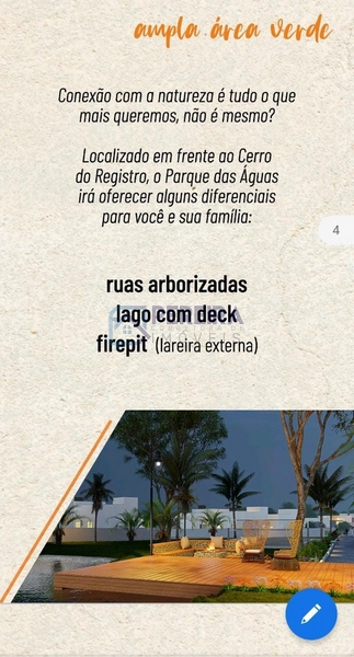 Terrenos no Condomínio Parque das Águas.: 21ª foto da galeria de imagens do imóvel