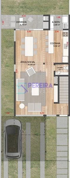 Casa na planta em bairro residencial no Prado.: 1ª foto da galeria de imagens do imóvel