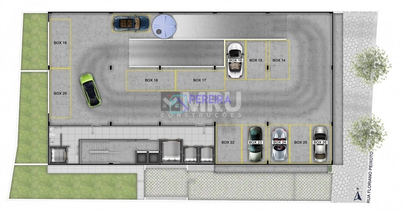 Sala comercial na planta no Edifício Prime: 5ª foto da galeria de imagens do imóvel