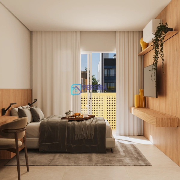 Apartamento na planta de 01 dormitório no edifício Bassedas: 8ª foto da galeria de imagens do imóvel