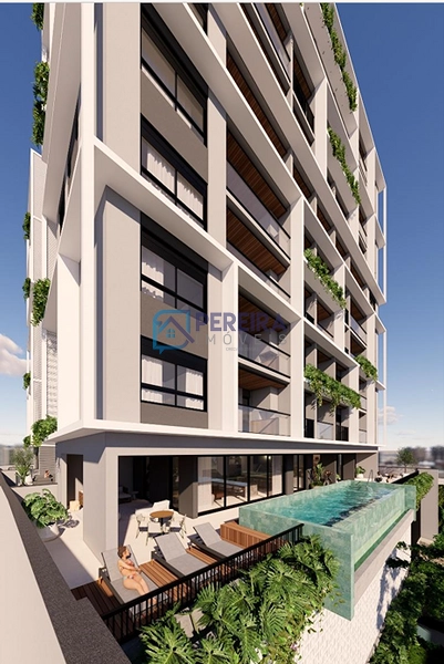 Apartamento de 02 dormitórios com pátio na planta: 3ª foto da galeria de imagens do imóvel
