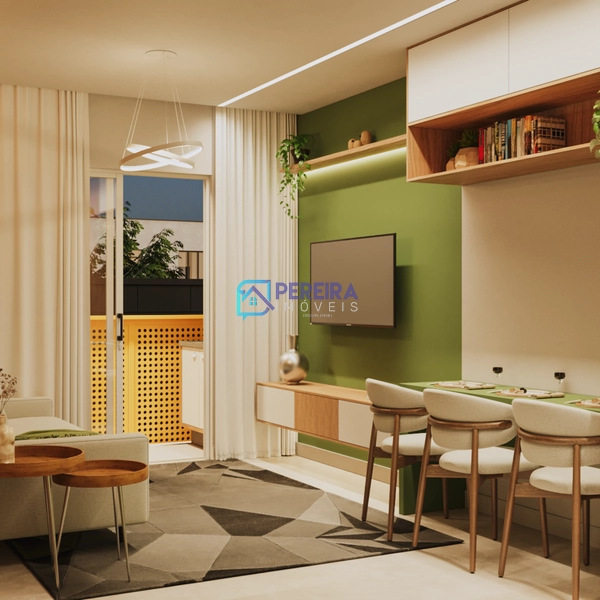 Apartamento na planta de 02 dormitórios.: 3ª foto da galeria de imagens do imóvel