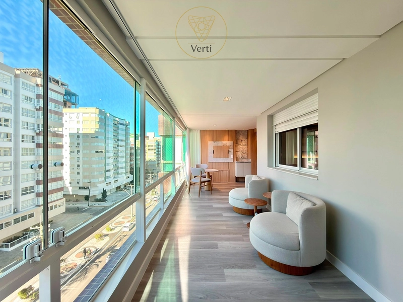 APARTAMENTO MOBILIADO COM VISTA ETERNA PARA O MAR EM CAPÃO DA CANOA: 6ª foto da galeria de imagens do imóvel