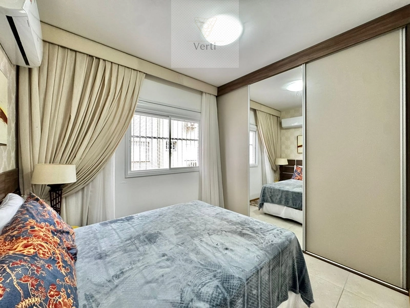 Apartamento mobiliado e decorado com sacada de frente: 11ª foto da galeria de imagens do imóvel