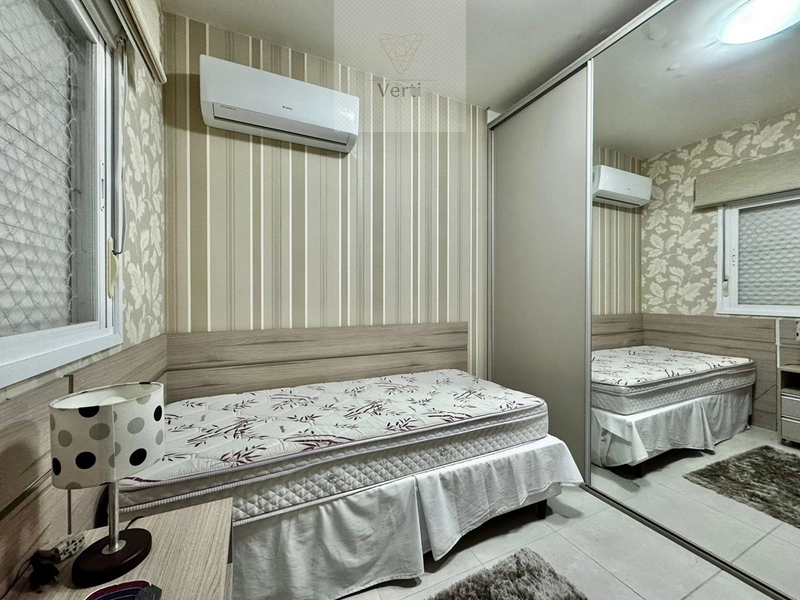 Apartamento mobiliado e decorado com sacada de frente: 14ª foto da galeria de imagens do imóvel
