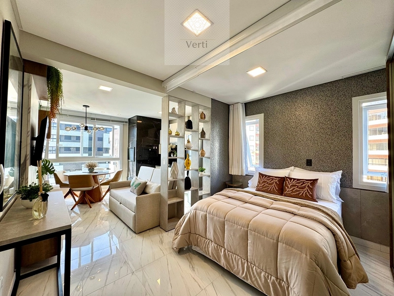 01 dormitório todo decorado: 2ª foto da galeria de imagens do imóvel