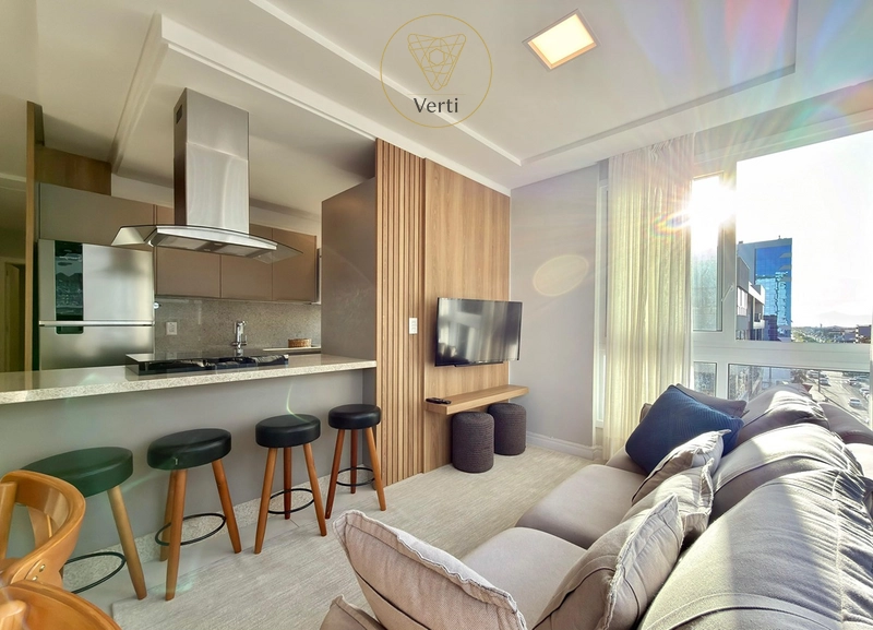 APARTAMENTO DE ESQUINA COM VISTA PARA O MAR NA ZONA NOVA: 5ª foto da galeria de imagens do imóvel