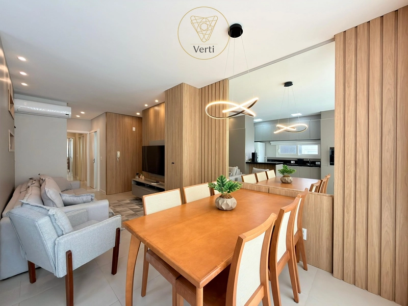 APARTAMENTO DECORADO AO LADO DA PRAÇA FLÁVIO BOIANOVSKI: 5ª foto da galeria de imagens do imóvel