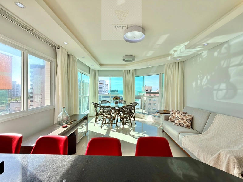 APARTAMENTO ESPAÇOSO EM ANDAR ALTO COM VISTA PARA O MAR E LOCALIZAÇÃO PRIVILEGIADA NA ZONA NOVA: 3ª foto da galeria de imagens do imóvel
