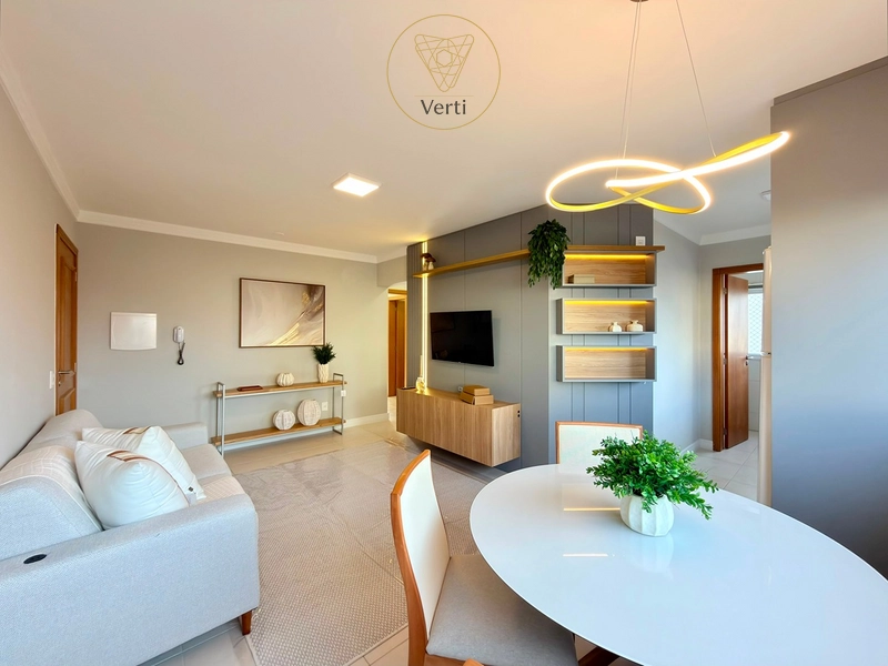 APARTAMENTO MOBILIADO E DECORADO NA ZONA NOVA: 5ª foto da galeria de imagens do imóvel
