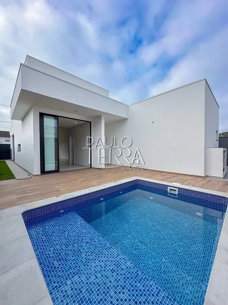 Casa nova com 3 suítes e piscina no Condomínio Ouroville em Taubaté SP: 2ª foto da galeria de imagens do imóvel