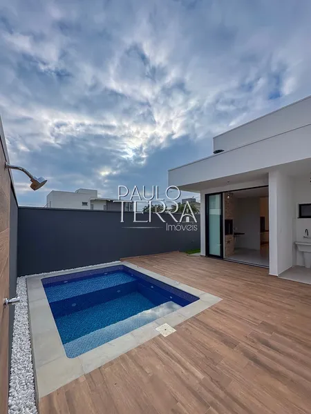 Casa nova com 3 suítes e piscina no Condomínio Ouroville em Taubaté SP: 3ª foto da galeria de imagens do imóvel