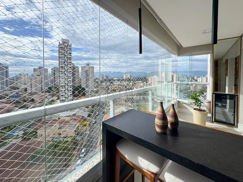 Apartamento porteira fechada à venda no Edifício Camburi com 3 dormitórios, 2 vagas e vista para a Serra da Mantiqueira: 2ª foto da galeria de imagens do imóvel