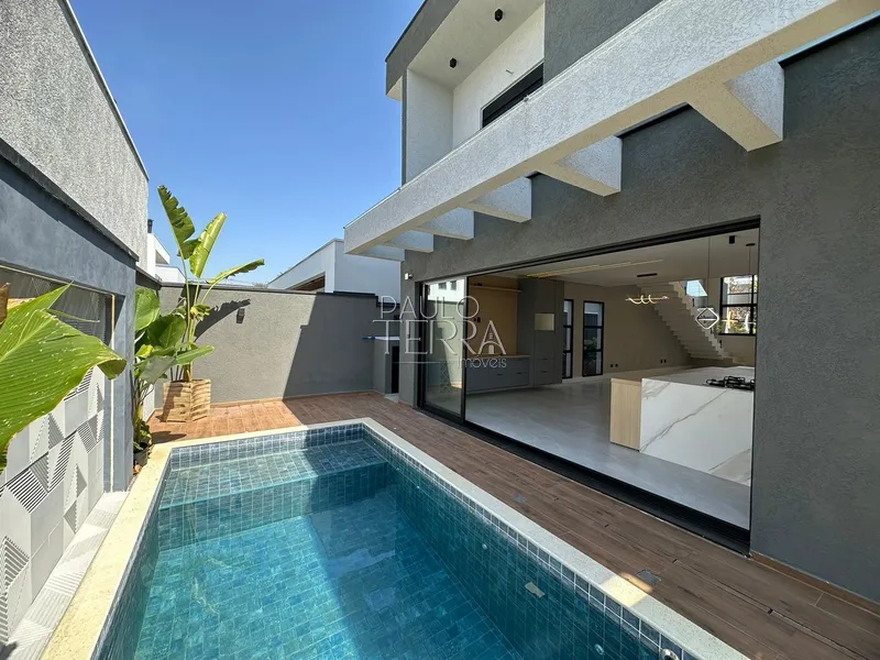 Casa nova com 4 suítes e piscina! Condomínio OuroVille Taubaté SP: 18ª foto da galeria de imagens do imóvel