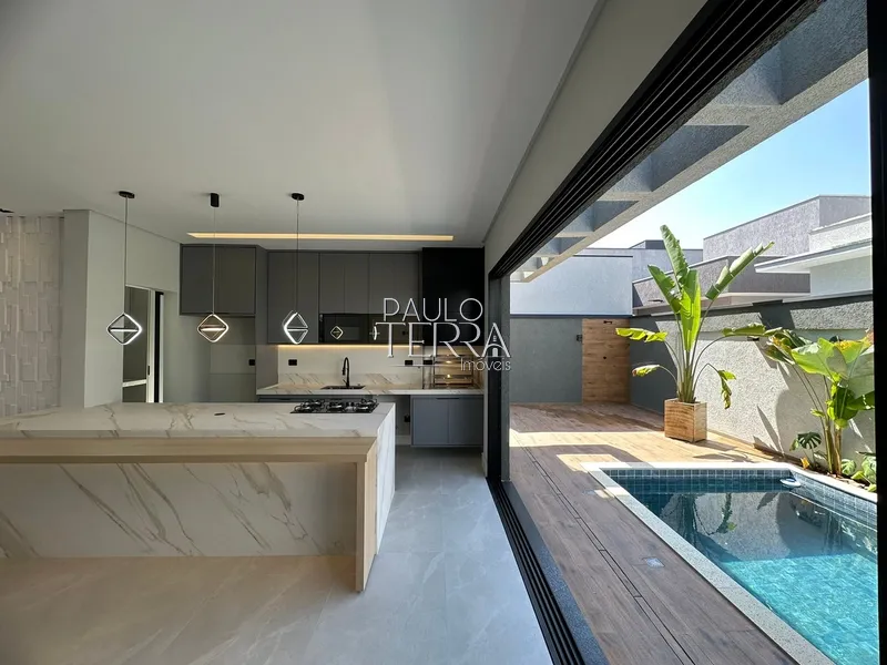 Casa nova com 4 suítes e piscina! Condomínio OuroVille Taubaté SP: 8ª foto da galeria de imagens do imóvel