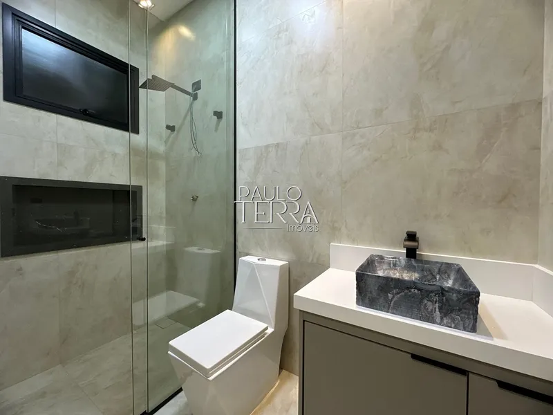 Casa nova com 4 suítes e piscina! Condomínio OuroVille Taubaté SP: 74ª foto da galeria de imagens do imóvel