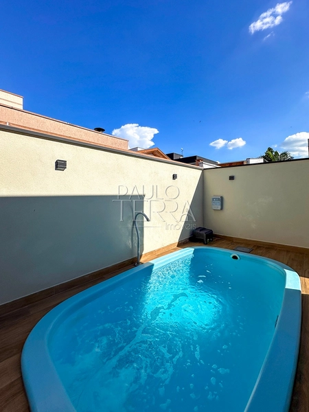 Casa com piscina, 3 quartos, área gourmet e quintal no Condomínio Tecoara, em Taubaté SP: 14ª foto da galeria de imagens do imóvel