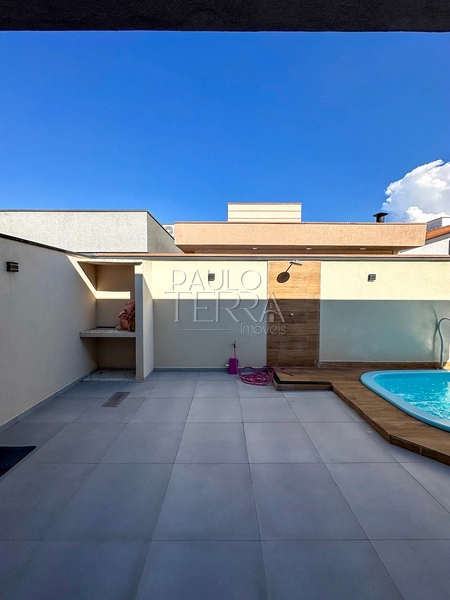 Casa com piscina, 3 quartos, área gourmet e quintal no Condomínio Tecoara, em Taubaté SP: 11ª foto da galeria de imagens do imóvel