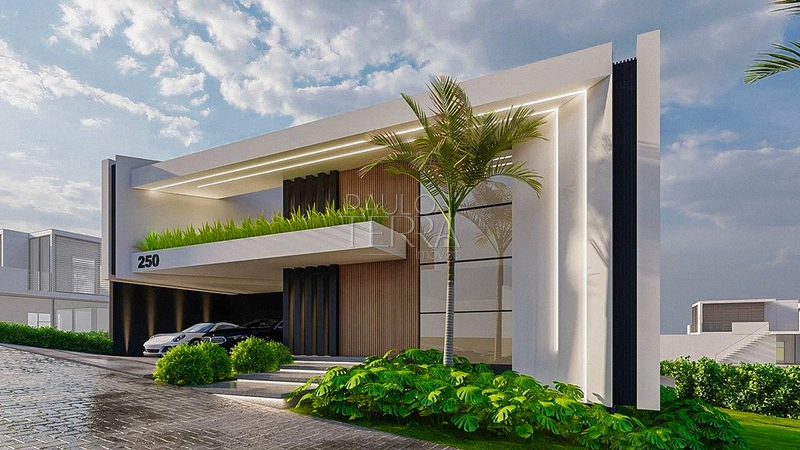 Casa térrea de 230 m² em construção no Cyrela Landscape Taubaté | 3 suítes, escritório, piscina e área gourmet: 3ª foto da galeria de imagens do imóvel