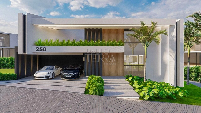 Casa térrea de 230 m² em construção no Cyrela Landscape Taubaté | 3 suítes, escritório, piscina e área gourmet: 2ª foto da galeria de imagens do imóvel