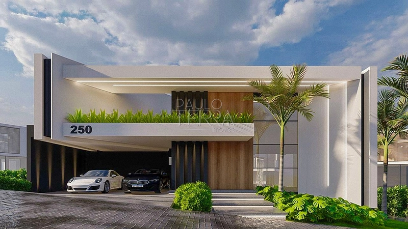 Casa térrea de 230 m² em construção no Cyrela Landscape Taubaté | 3 suítes, escritório, piscina e área gourmet: 8ª foto da galeria de imagens do imóvel
