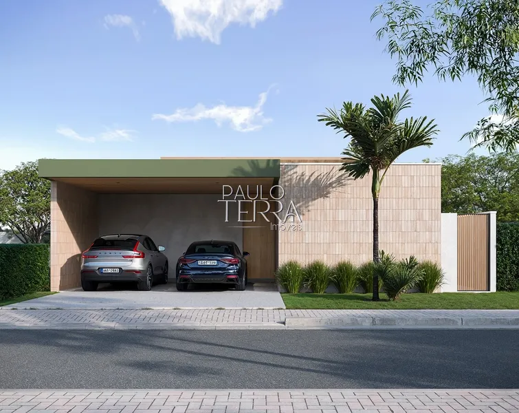 Casa térrea com 3 suítes, escritório e piscina no Condomínio OuroVille: 1ª foto da galeria de imagens do imóvel