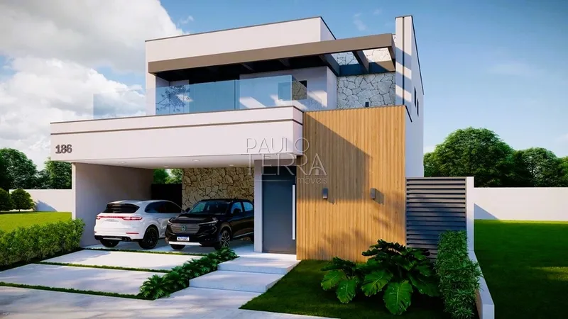 Casa com Piscina, 4 Quartos e planejados à Venda no Condomínio Ouroville em Taubaté: 3ª foto da galeria de imagens do imóvel